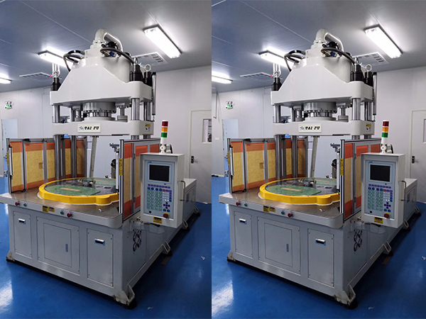 眼鏡注塑機的代表產品圓盤式和側臥立鎖機型